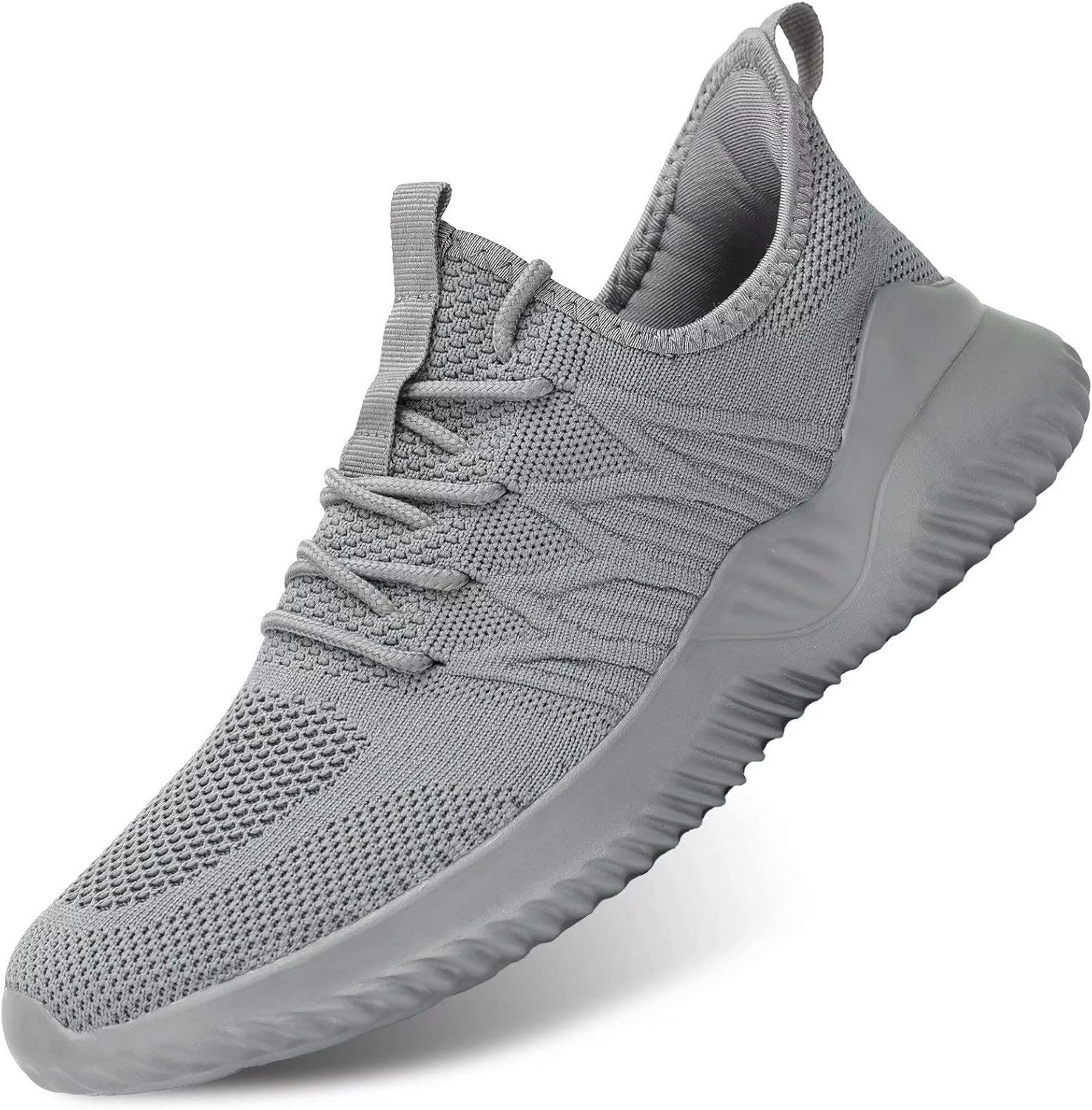 Mens Running Shoes Slip-on Walking Sneakers Lightweight Breathable Casual Soft Sole Trainers Mens Running Shoes Slip-on Walking Sneakers Lightweight Breathable Casual Soft Sole Trainers