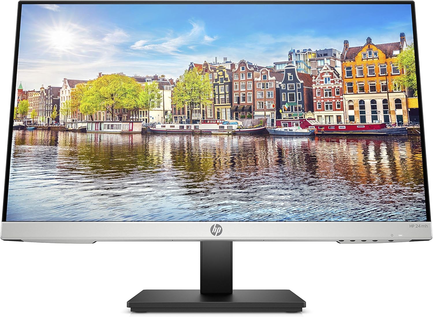 HP 24mh FHD Computer Monitor with 23.8-Inch IPS Display (1080p) – Built-In Speakers and VESA Mounting – Height/Tilt Adjustment for Ergonomic Viewing – HDMI and DisplayPort – (1D0J9AA#ABA) HP 24mh FHD Computer Monitor with 23.8-Inch IPS Display (1080p) – Built-In Speakers and VESA Mounting – Height/Tilt Adjustment for Ergonomic Viewing – HDMI and DisplayPort – (1D0J9AA#ABA)
