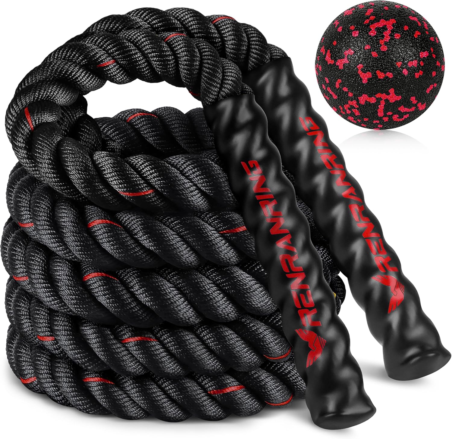Jump Rope, 3lb 4lb 5lb Weighted Jump Rope for Fitness, 9.8ft Heavy Jumping Ropes for Exercise, Adult Workout Rope for Men & Women Improve Strength, Skipping Rope for Gym Training, Home Workout Jump Rope, 3lb 4lb 5lb Weighted Jump Rope for Fitness, 9.8ft Heavy Jumping Ropes for Exercise, Adult Workout Rope for Men & Women Improve Strength, Skipping Rope for Gym Training, Home Workout