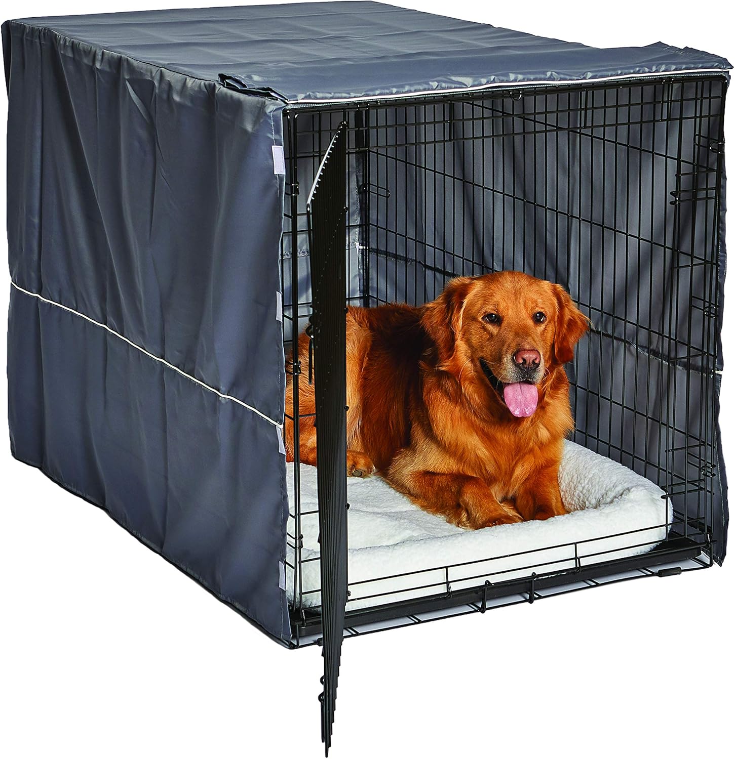 Performance Tool New World Pet Products Midwest Dog Crate Cover, Privacy Dog Crate Cover Fits Midwest Dog Crates, Machine Wash & Dry Performance Tool New World Pet Products Midwest Dog Crate Cover, Privacy Dog Crate Cover Fits Midwest Dog Crates, Machine Wash & Dry
