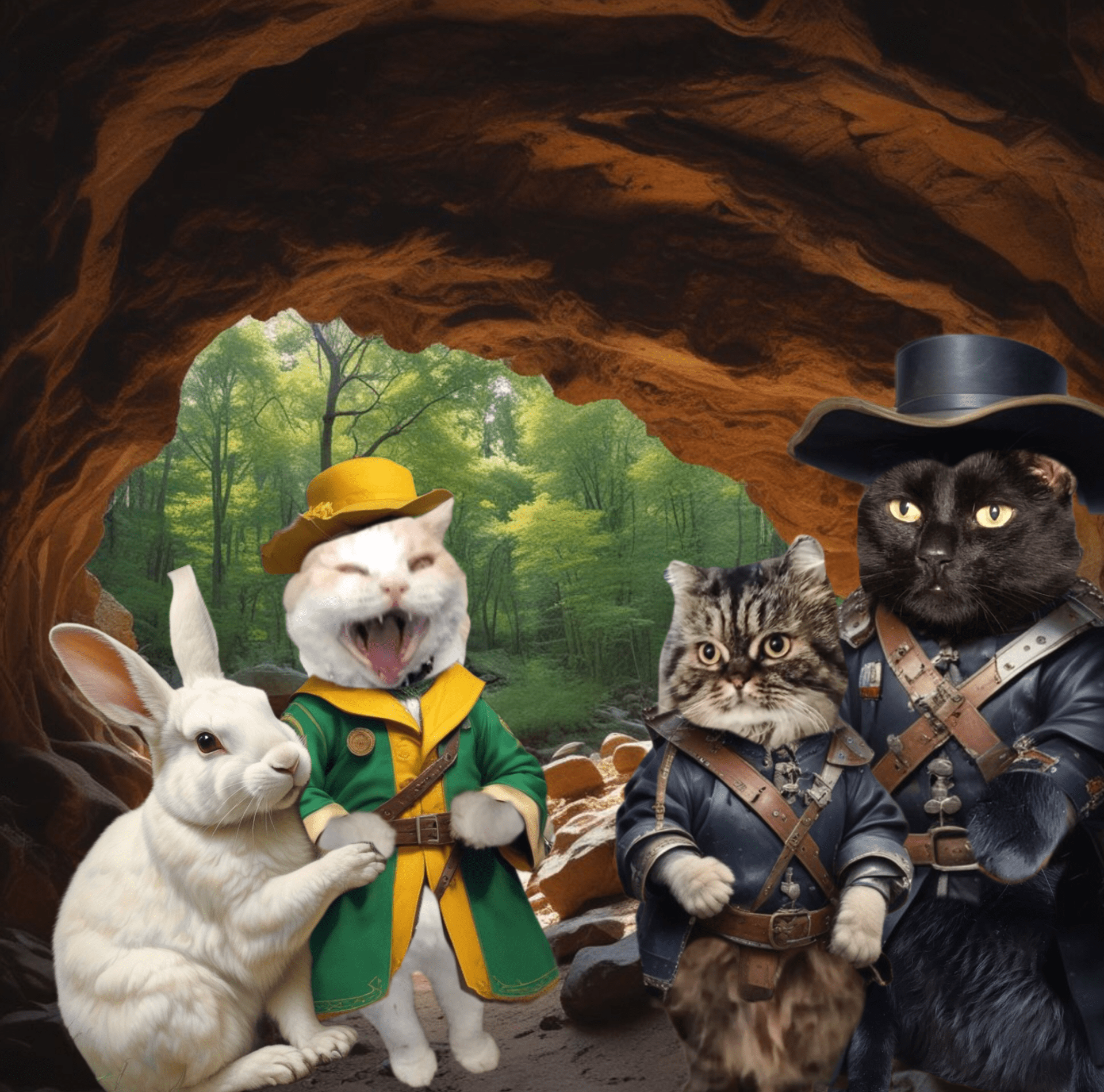 FOPs celestiais: os quatro MouseKeteers Parte IV FOPs celestiais: os quatro MouseKeteers Parte IV
