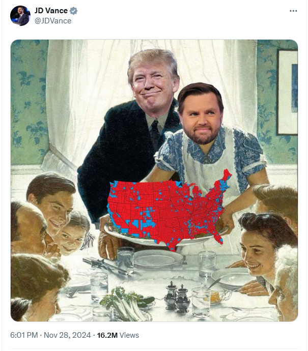 MSNBC’s Joy Reid is triggered by a meme of Trump and JD Vance MSNBC’s Joy Reid is triggered by a meme of Trump and JD Vance