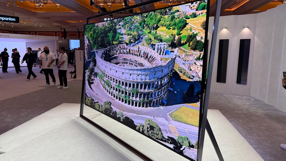 Samsung AI TV World’s First 130-Inch Micro RGB TV AI TV at CES 2026