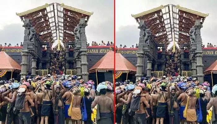 శబరిమల గర్భగుడిలో మహిళలకు నో ఎంట్రీ! సంచలన నిర్ణయం తీసుకున్న దేవస్వం బోర్డు!! శబరిమల గర్భగుడిలో మహిళలకు నో ఎంట్రీ! సంచలన నిర్ణయం తీసుకున్న దేవస్వం బోర్డు!!
