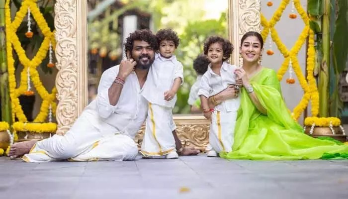 ఫస్ట్ రెయిన్ బో అంటూ పిల్లల ఫొటోస్ షేర్ చేసిన లేడీ సూపర్ స్టార్.. పోస్ట్ వైరల్ ఫస్ట్ రెయిన్ బో అంటూ పిల్లల ఫొటోస్ షేర్ చేసిన లేడీ సూపర్ స్టార్.. పోస్ట్ వైరల్