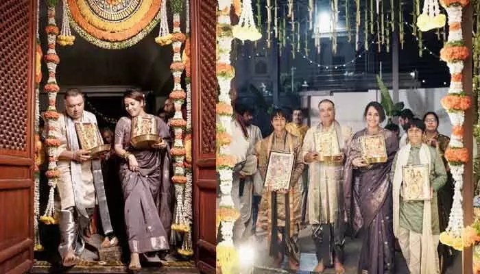 Anasuya: కొత్తింట్లోకి అడుగుపెట్టిన అనసూయ.. న్యూ బిగినింగ్ అంటూ న్యూ హౌస్ నేమ్ రివీల్ Anasuya: కొత్తింట్లోకి అడుగుపెట్టిన అనసూయ.. న్యూ బిగినింగ్ అంటూ న్యూ హౌస్ నేమ్ రివీల్