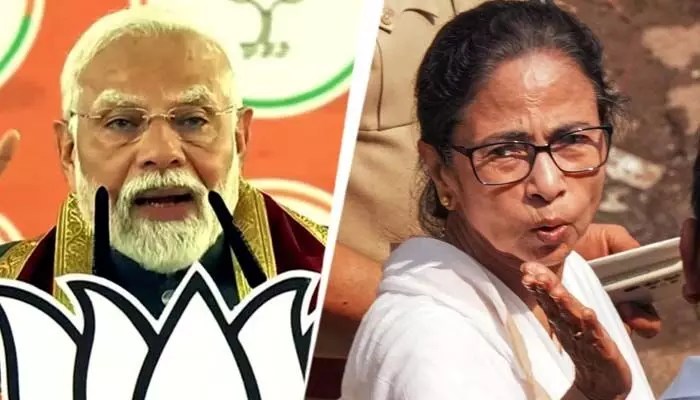 రాష్ట్రపతి పేరుతో రాజకీయం: మోడీపై మండిపడ్డ మమతా బెనర్జీ! రాష్ట్రపతి పేరుతో రాజకీయం: మోడీపై మండిపడ్డ మమతా బెనర్జీ!