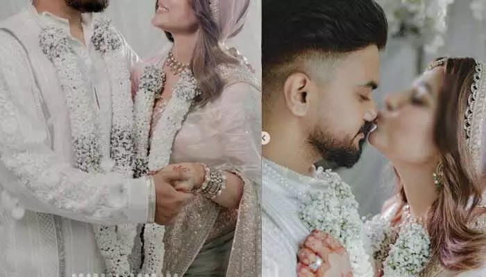 ప్రియుడిని రహస్యంగా పెళ్లి చేసుకున్న హీరోయిన్.. ఈ రోజు నుంచి మేము ఒకరికొకరుగా జీవిస్తాము అంటూ ఎమోషనల్ పోస్ట్.. ప్రియుడిని రహస్యంగా పెళ్లి చేసుకున్న హీరోయిన్.. ఈ రోజు నుంచి మేము ఒకరికొకరుగా జీవిస్తాము అంటూ ఎమోషనల్ పోస్ట్..