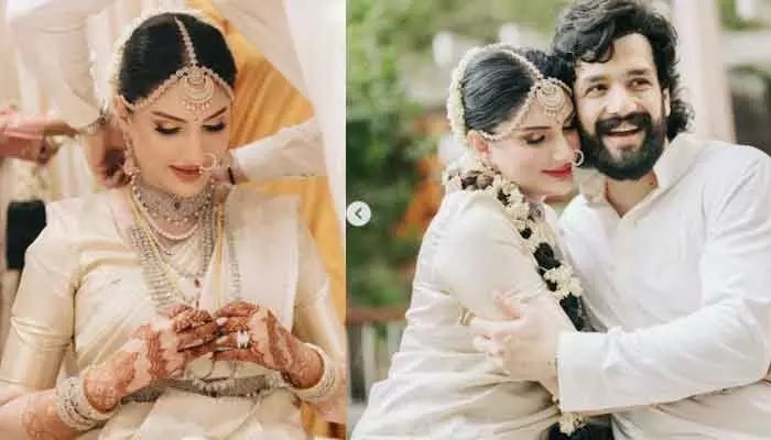 వివాహానంతరం మొదటిసారి పోస్ట్ పెట్టిన అఖిల్.. ఆకట్టుకుంటోన్న న్యూ కపుల్ క్యూట్ పిక్స్ వివాహానంతరం మొదటిసారి పోస్ట్ పెట్టిన అఖిల్.. ఆకట్టుకుంటోన్న న్యూ కపుల్ క్యూట్ పిక్స్