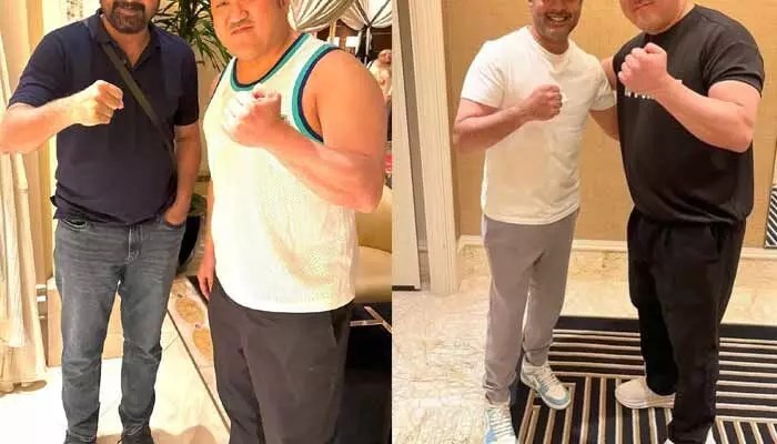 కొరియా సూపర్ స్టార్తో టాలీవుడ్ హీరోలు.. సందీప్ రెడ్డి వంగా నీ ప్లాన్ అదిరిపోయిందంటున్న నెటిజన్లు! కొరియా సూపర్ స్టార్తో టాలీవుడ్ హీరోలు.. సందీప్ రెడ్డి వంగా నీ ప్లాన్ అదిరిపోయిందంటున్న నెటిజన్లు!