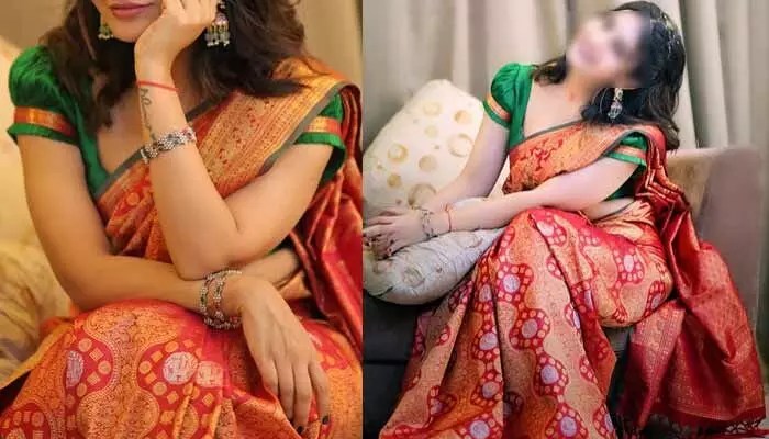 పట్టు చీరలో మహారాణిని తలపిస్తున్న పవన్ కళ్యాణ్ బ్యూటీ.. ఎట్లా పుట్టావు ఇంత అందంగా అంటూ కామెంట్స్ పట్టు చీరలో మహారాణిని తలపిస్తున్న పవన్ కళ్యాణ్ బ్యూటీ.. ఎట్లా పుట్టావు ఇంత అందంగా అంటూ కామెంట్స్