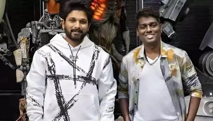 ప్రేక్షకులు ఆశ్చర్యపోయే కొత్త ప్రపంచాన్ని సృష్టించబోతున్నాం.. ‘AA-22’ పై హైప్ పెంచేసిన అట్లీ ప్రేక్షకులు ఆశ్చర్యపోయే కొత్త ప్రపంచాన్ని సృష్టించబోతున్నాం.. ‘AA-22’ పై హైప్ పెంచేసిన అట్లీ