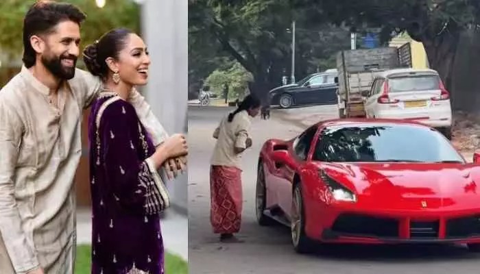 హైదరాబాద్ వీధుల్లో చైతూ..కారులో చక్కర్లు కొడుతూ హైదరాబాద్ వీధుల్లో చైతూ..కారులో చక్కర్లు కొడుతూ