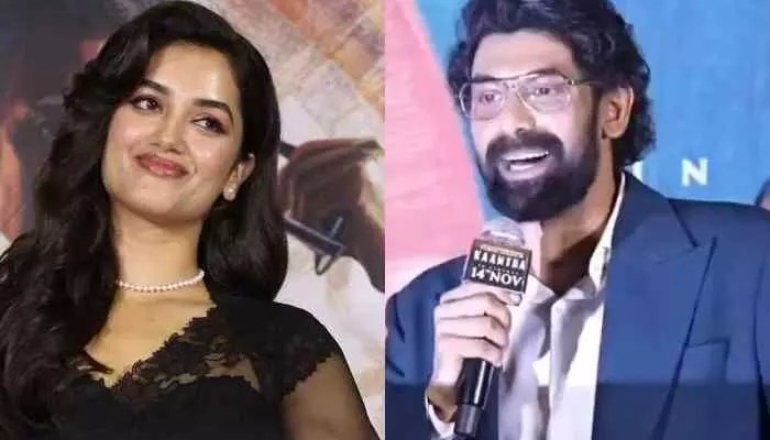 Kaantha Trailer: భాగ్య శ్రీని ఫస్ట్ పట్టింది మేమే..రానా దగ్గుబాటి సంచలనం ! Kaantha Trailer: భాగ్య శ్రీని ఫస్ట్ పట్టింది మేమే..రానా దగ్గుబాటి సంచలనం !