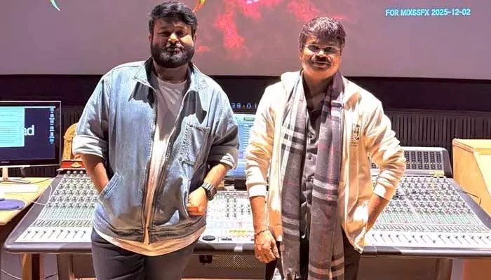 బాలయ్య అభిమానులకు డబుల్ ధమాకా.. ‘అఖండ-3’ టైటిల్ లీక్ చేసిన తమన్ బాలయ్య అభిమానులకు డబుల్ ధమాకా.. ‘అఖండ-3’ టైటిల్ లీక్ చేసిన తమన్