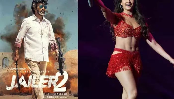 జైలర్-2 లో బాలీవుడ్ షాక్: రజినీకాంత్ సినిమాలోకి నోరా ఫతేహి! బాక్సాఫీస్ దద్దరిల్లడం ఖాయం! జైలర్-2 లో బాలీవుడ్ షాక్: రజినీకాంత్ సినిమాలోకి నోరా ఫతేహి! బాక్సాఫీస్ దద్దరిల్లడం ఖాయం!