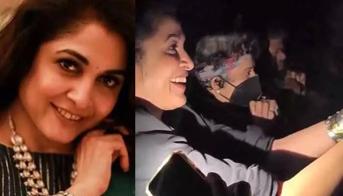 నరసింహ రీ-రిలీజ్తో రమ్యకృష్ణ కంటతడి: నీలాంబరిని చూసి భావోద్వేగం - వీడియో వైరల్! నరసింహ రీ-రిలీజ్తో రమ్యకృష్ణ కంటతడి: నీలాంబరిని చూసి భావోద్వేగం - వీడియో వైరల్!