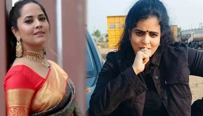 అనసూయకు షాక్: 'కేసులు మాకూ తెలుసు, ఇక రంగంలోకి దిగుతా!' కరాటే కళ్యాణి తీవ్ర హెచ్చరిక! అనసూయకు షాక్: 'కేసులు మాకూ తెలుసు, ఇక రంగంలోకి దిగుతా!' కరాటే కళ్యాణి తీవ్ర హెచ్చరిక!