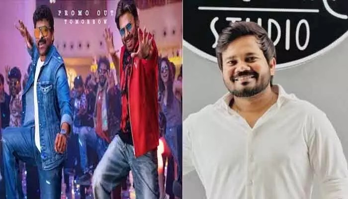 చిరంజీవి-వెంకటేష్లకు కొరియోగ్రఫీ: పొలాకి విజయ్ సంతోషం, మెగా విక్టరీ డ్యూయో! చిరంజీవి-వెంకటేష్లకు కొరియోగ్రఫీ: పొలాకి విజయ్ సంతోషం, మెగా విక్టరీ డ్యూయో!