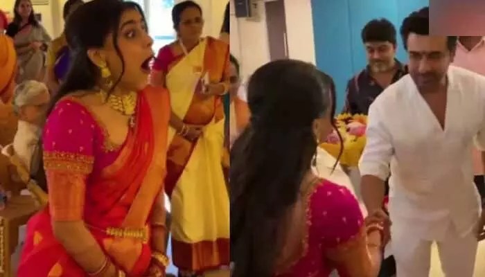 అభిమాని పెళ్లిలో సూర్య ఊహించని ఎంట్రీ! వైరల్ అవుతున్న వధువు ఎమోషనల్ రియాక్షన్ అభిమాని పెళ్లిలో సూర్య ఊహించని ఎంట్రీ! వైరల్ అవుతున్న వధువు ఎమోషనల్ రియాక్షన్