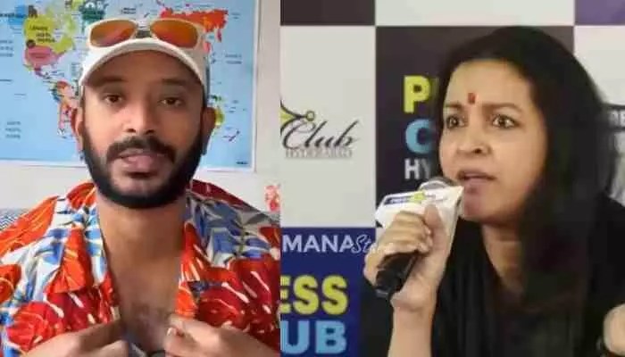 షాకింగ్: రేణూ దేశాయ్కి యూట్యూబర్ అన్వేష్ బంపర్ ఆఫర్! టాలీవుడ్లో దుమారం! షాకింగ్: రేణూ దేశాయ్కి యూట్యూబర్ అన్వేష్ బంపర్ ఆఫర్! టాలీవుడ్లో దుమారం!