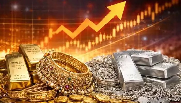 షాకింగ్: అక్షయ తృతీయ వేళ భగ్గుమన్న బంగారం ధరలు! వెండి కూడా పైపైకి! షాకింగ్: అక్షయ తృతీయ వేళ భగ్గుమన్న బంగారం ధరలు! వెండి కూడా పైపైకి!