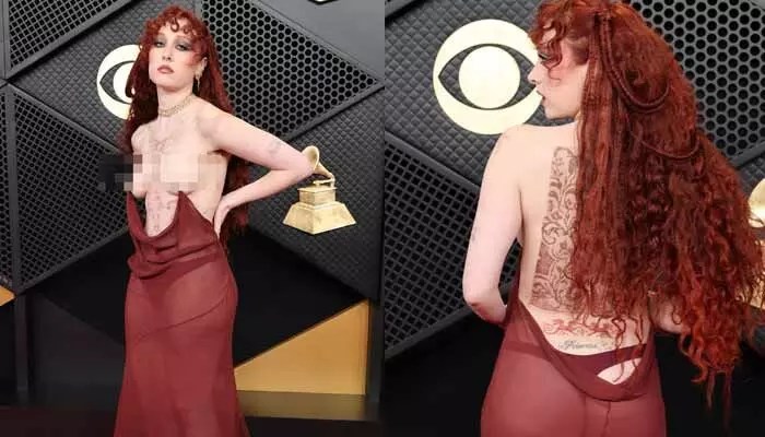 Grammy Shock: Chappell Roan's Daring Nude Appearance Steals the Show Grammy Shock: Chappell Roan's Daring Nude Appearance Steals the Show