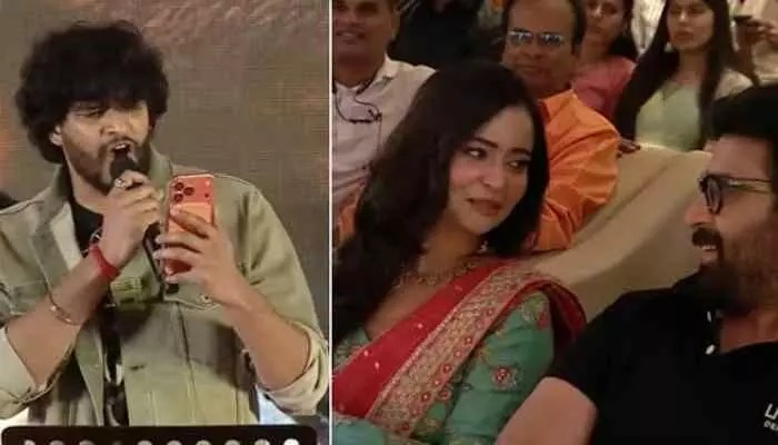 Chandrahas Faces Police Case Over 'Gunji Gunji' Song Controversy Chandrahas Faces Police Case Over 'Gunji Gunji' Song Controversy