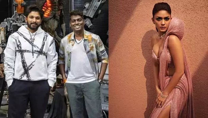 Mrunal Thakur Denies Role in Allu Arjun-Atlee Film, Expresses Future Desire Mrunal Thakur Denies Role in Allu Arjun-Atlee Film, Expresses Future Desire