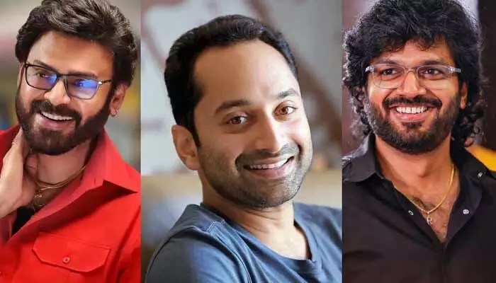 Venkatesh, Fahadh Faasil in Anil Ravipudi's New Comedy: Caught Between Sisters-in-Law? Venkatesh, Fahadh Faasil in Anil Ravipudi's New Comedy: Caught Between Sisters-in-Law?