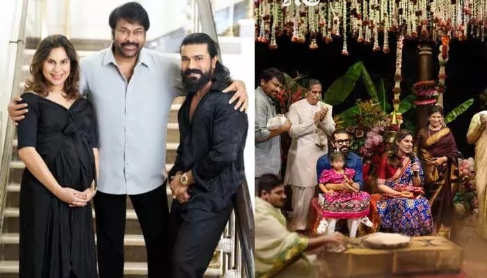 మెగాస్టార్ షాక్: మనవరాలి పేరులో 'దేవి' సెంటిమెంట్! చిరు ఎమోషనల్ కామెంట్స్ వైరల్! మెగాస్టార్ షాక్: మనవరాలి పేరులో 'దేవి' సెంటిమెంట్! చిరు ఎమోషనల్ కామెంట్స్ వైరల్!
