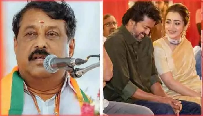 Trisha Slams BJP Leader's 'Disgraceful' Remarks Amidst Political Uproar Trisha Slams BJP Leader's 'Disgraceful' Remarks Amidst Political Uproar