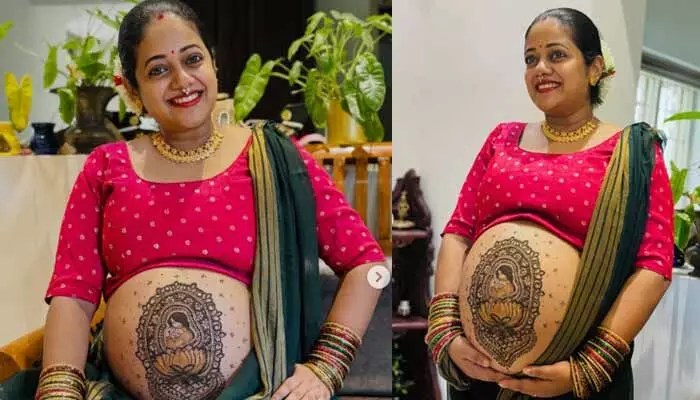 షాకింగ్ న్యూస్: పెళ్లైన ఏడేళ్లకు తల్లి కాబోతున్న మలయాళ నటి ప్రీత ప్రదీప్! వైరల్ అవుతున్న బేబీ బంప్ ఫోటోలు! షాకింగ్ న్యూస్: పెళ్లైన ఏడేళ్లకు తల్లి కాబోతున్న మలయాళ నటి ప్రీత ప్రదీప్! వైరల్ అవుతున్న బేబీ బంప్ ఫోటోలు!