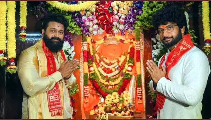 Jai Hanuman Movie Begins in Anjanadri! Rishab Shetty's Lord Anjaneya Look Goes Viral Jai Hanuman Movie Begins in Anjanadri! Rishab Shetty's Lord Anjaneya Look Goes Viral