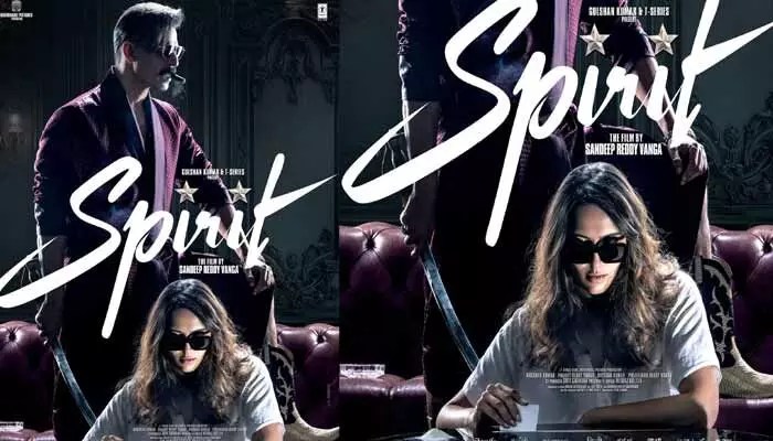 Prabhas' Spirit: Vivek Oberoi's Villain Look & Aishwarya Desai Revealed! Prabhas' Spirit: Vivek Oberoi's Villain Look & Aishwarya Desai Revealed!