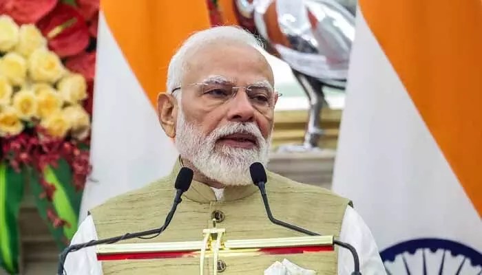 పశ్చిమ ఆసియా సంక్షోభం: శాంతి కోసం మోదీ పిలుపు! యుద్ధం వద్దు, చర్చలే మార్గం!! పశ్చిమ ఆసియా సంక్షోభం: శాంతి కోసం మోదీ పిలుపు! యుద్ధం వద్దు, చర్చలే మార్గం!!