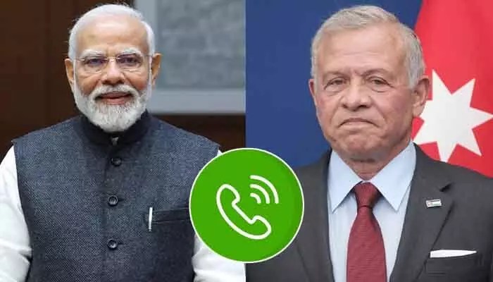 గల్ఫ్ సంక్షోభం: జోర్డాన్ రాజుకు మోదీ ఫోన్! భారతీయుల భవితవ్యంపై ఆరా గల్ఫ్ సంక్షోభం: జోర్డాన్ రాజుకు మోదీ ఫోన్! భారతీయుల భవితవ్యంపై ఆరా