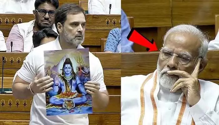 శివుడు vs విష్ణువు: కాంగ్రెస్, బీజేపీ పోలికపై రాహుల్ సంచలన వ్యాఖ్యలు! రాజకీయ దుమారం శివుడు vs విష్ణువు: కాంగ్రెస్, బీజేపీ పోలికపై రాహుల్ సంచలన వ్యాఖ్యలు! రాజకీయ దుమారం