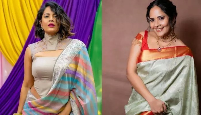 అనసూయ ఊచకోత: ఒక్కసారిగా షాకింగ్ లుక్.. కుర్రాళ్ల గుండెల్లో దడ పుట్టిస్తుందిగా! అనసూయ ఊచకోత: ఒక్కసారిగా షాకింగ్ లుక్.. కుర్రాళ్ల గుండెల్లో దడ పుట్టిస్తుందిగా!