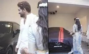 Allu Arjun Gifts Rs 5 Crore Luxury Car to Wife Sneha Reddy for Anniversary Allu Arjun Gifts Rs 5 Crore Luxury Car to Wife Sneha Reddy for Anniversary