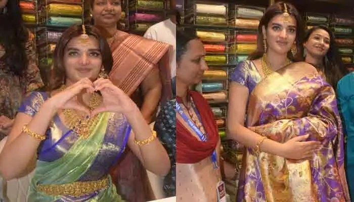 సూర్యాపేట షేక్ ఐనట్టే! నిధి అగర్వాల్ మాస్ ఎంట్రీతో ఊహించని రచ్చ!! సూర్యాపేట షేక్ ఐనట్టే! నిధి అగర్వాల్ మాస్ ఎంట్రీతో ఊహించని రచ్చ!!
