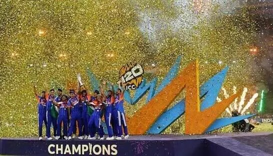 భారత్ విశ్వ విజయం! టీ20 వరల్డ్ కప్ కైవసం... కురిపించిన కాసుల వర్షం! భారత్ విశ్వ విజయం! టీ20 వరల్డ్ కప్ కైవసం... కురిపించిన కాసుల వర్షం!