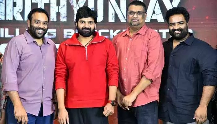 Sree Vishnu Urges Fans: Watch 'Mrityunjay' Blockbuster Thriller Now! Sree Vishnu Urges Fans: Watch 'Mrityunjay' Blockbuster Thriller Now!