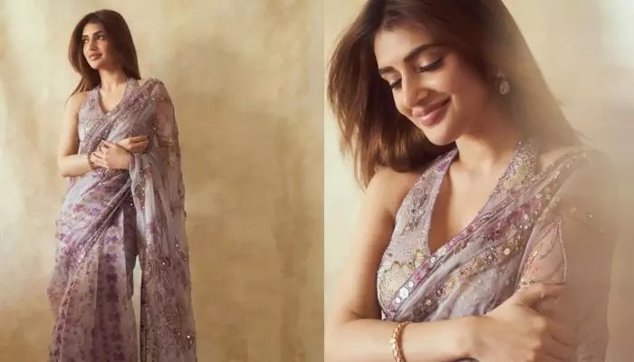 Sreeleela's Purple Saree Photos Take Social Media by Storm: A Beauty Sensation! Sreeleela's Purple Saree Photos Take Social Media by Storm: A Beauty Sensation!