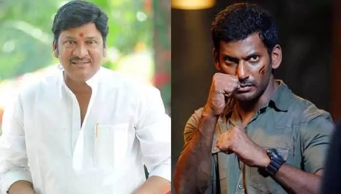 రాజేంద్ర ప్రసాద్కు విశాల్ స్ట్రాంగ్ వార్నింగ్! ఎంజీఆర్ జోలికొస్తే అంతేనా? రాజేంద్ర ప్రసాద్కు విశాల్ స్ట్రాంగ్ వార్నింగ్! ఎంజీఆర్ జోలికొస్తే అంతేనా?