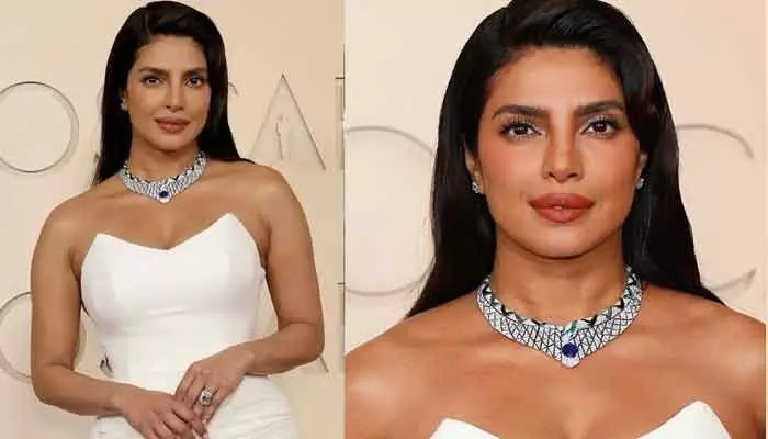 Priyanka Chopra's Rs 8 Crore Bvlgari Necklace Steals Show at Oscars Priyanka Chopra's Rs 8 Crore Bvlgari Necklace Steals Show at Oscars