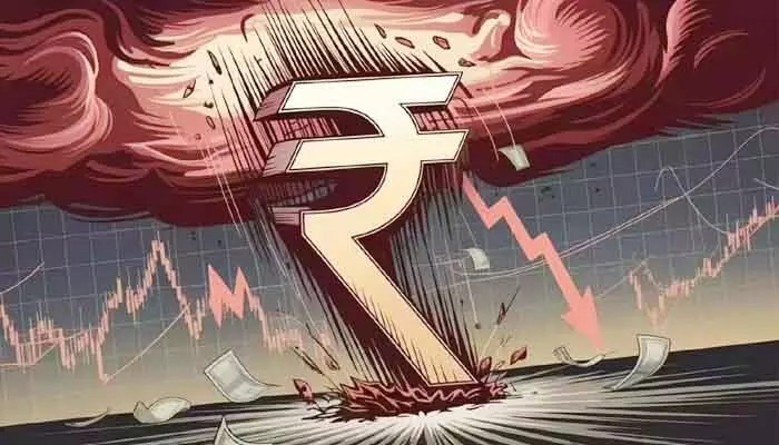రూపాయి రికార్డు పతనం.. తొలిసారి 92.50 మార్కు దాటిన భారత కరెన్సీ రూపాయి రికార్డు పతనం.. తొలిసారి 92.50 మార్కు దాటిన భారత కరెన్సీ