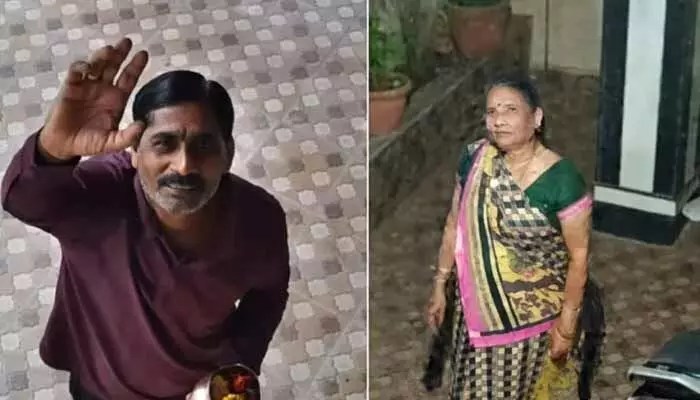 దూరమైనా తీరని అనురాగం! సీసీ కెమెరాలో కన్నవారి ప్రేమ వెల్లువ! దూరమైనా తీరని అనురాగం! సీసీ కెమెరాలో కన్నవారి ప్రేమ వెల్లువ!