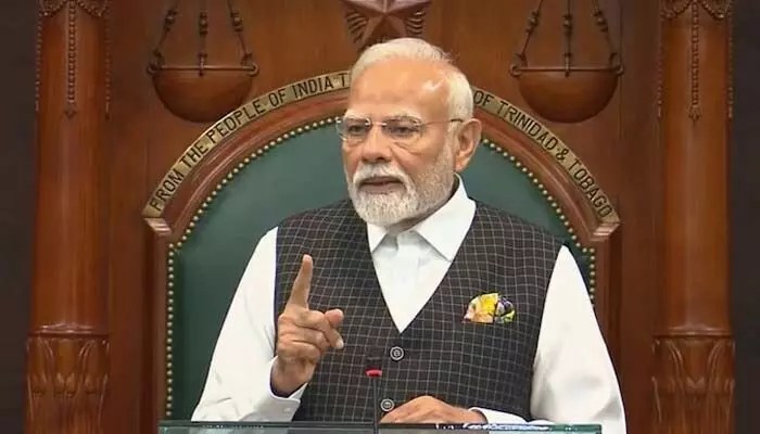 పశ్చిమాసియా అగ్నిగుండం: పార్లమెంటులో ప్రధాని మోడీ సంచలన ప్రకటన! పశ్చిమాసియా అగ్నిగుండం: పార్లమెంటులో ప్రధాని మోడీ సంచలన ప్రకటన!