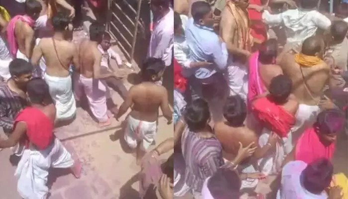 కొల్హాపూర్ జ్యోతిబా ఆలయంలో భక్తులపై పూజారుల విరుచుకుపాటు! అసలేం జరిగింది? కొల్హాపూర్ జ్యోతిబా ఆలయంలో భక్తులపై పూజారుల విరుచుకుపాటు! అసలేం జరిగింది?